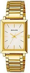 Sonata Analog White Dial Men's Watch NF7078YM01