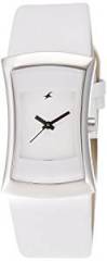 Fastrack Fits and Forms Analog White Dial Women's Watch 6093SL01