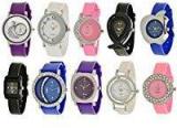 A R Sales Analogue Multicolor Dial Women's Watch Ar 1+3+4+6+7+9+10+11+12+15