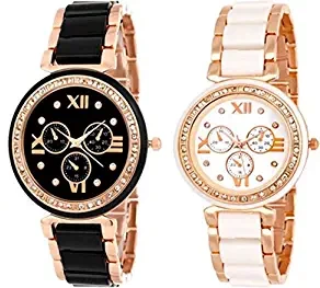 Analog Watches Combo for Girls and Women Pack of 2