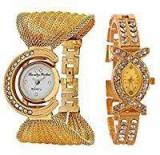 Aaradhya Fashion Casual Multicolour Combo Of 2 Watches For Women And Girls