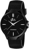 Acnos Leather Trending Black Dial Analog Watch For Mens And Boys Pack Of 1