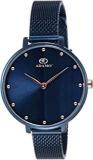 ADAMO ADAMO Aristocrat Analog Unisex Watch Blue Dial Blue Colored Strap