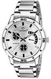 Adamo Analog White Dial Men's Watch AD109