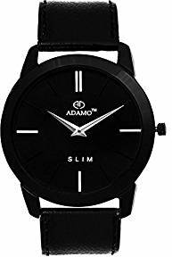 Adamo Analogue Black Dial Men's Watch AD64NL02