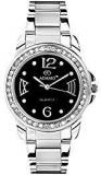 ADAMO Analogue Black Dial Women's Watch AD39SM02