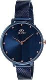 ADAMO Aristocrat Analog Unisex Watch Blue Dial Blue Colored Strap