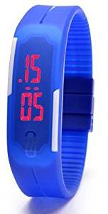 ADAMO JELLY SLIM FRIENDSHIP BAND LED UNISEX WATCH BDLEDBL