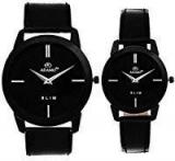 ADAMO Slim Analog Black Dial Unisex's Watch AD6472NL02 1