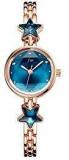 Addic Heritage & Charm Analogue Blue & Rose Gold Girls & Women's Watch Ww468A