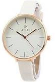 AELO Analogue White Dial Girls And Women Watch WWW1072