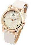 Aelo Analogue White Dial Watch For Women Www1080