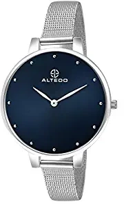 ALTEDO Analog Blue Dial Premium Watch for Women