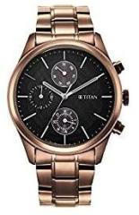 Analog Black Dial Men's Watch 1805QM04