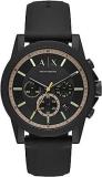 Analog Black Dial Men's Watch AX1343