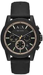 Analog Black Dial Men's Watch AX1343