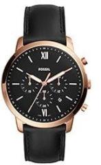 Analog Black Dial Men's Watch FS5381