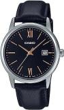 Analog Black Dial Men's Watch MTP V002L 1B3UDF