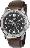 Analog Black Dial Men's Watch MTP VD300L 1EUDF A1751