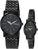 Analog Black Dial Unisex Watch Sonata NK11418100NM01