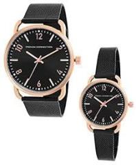 Analog Black Dial Unisex's Watch FCN00011D