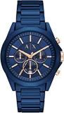 Analog Blue Dial Men's Watch AX2607