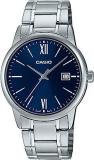 Analog Blue Dial Men's Watch MTP V002D 2B3UDF