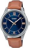 Analog Blue Dial Men's Watch MTP V005L 2B5UDF