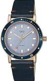 Analog Blue Dial Unisex's Watch QB85J102Y