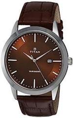 Analog Brown Dial Men's Watch NL1584SL04/NP1584SL04