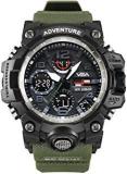 Analog Digital Black Dial Men's & Boys' Watch