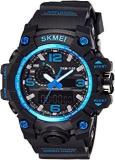 Analog Digital Blue Dial Men's Watch 1155BBBL