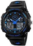 Analog Digital Sport Black Dial Men's And Boy's Watch 1270