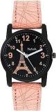 Analog Eiffel Tower Black Dial Watch For Girls & Women