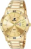 Analog Gold Dial Men's Watch ESP12459