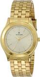 Analog Gold Dial Men's Watch NJ1648YM02C