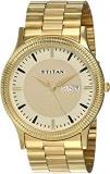 Analog Gold Dial Men's Watch NK1650YM04