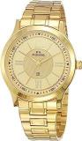 Analog Gold Dial Unisex Watch 34651CMGY