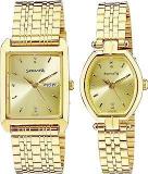 Analog Gold Dial Unisex Watch NL70078083YM02/NN70078083YM02/NP70078083YM02