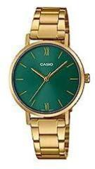 Analog Green Dial Women's Watch LTP VT02G 3AUDF