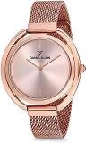 Analog Pink Rose Gold Dial Women's Watch DK12085 3