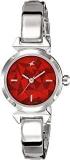 Analog Red Dial Women's Watch NL6131SM01