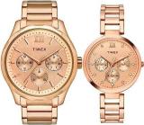 Analog Rose Gold Dial Unisex's Watch TW00PR266