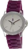 Analog Silicone Strap Women's Watch DG9827 Purple