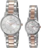 Analog Silver Dial Couple's Watch Set TW00PR213