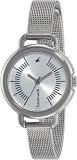 Analog Silver Dial Women's Watch NL6123SM02