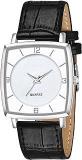 Analog Square Dial Casual Slim Leather Unisex Watch for Mens Women W63