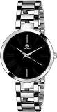 Analog Unisex Watch Black Dial Colored Strap