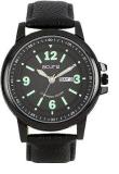 Analog Watch For Men & Women. Cool, Classy, Trendy, Funky, Stylish Unisex Watches. Round Luminous Dial Black Strap & Black Dial