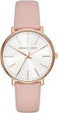 Analog White Dial Women's Watch MK2741